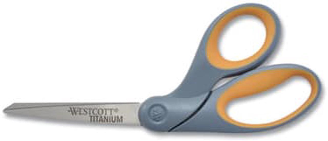 Alt view image 8 of 14 - Westcott Titanium Bonded Scissors 8" Bent 13731