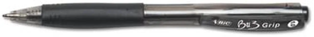Alt view image 7 of 16 - BIC BU3 Retractable Ballpoint Pen Medium 1.0 mm Black 36/Pack BU3361BK