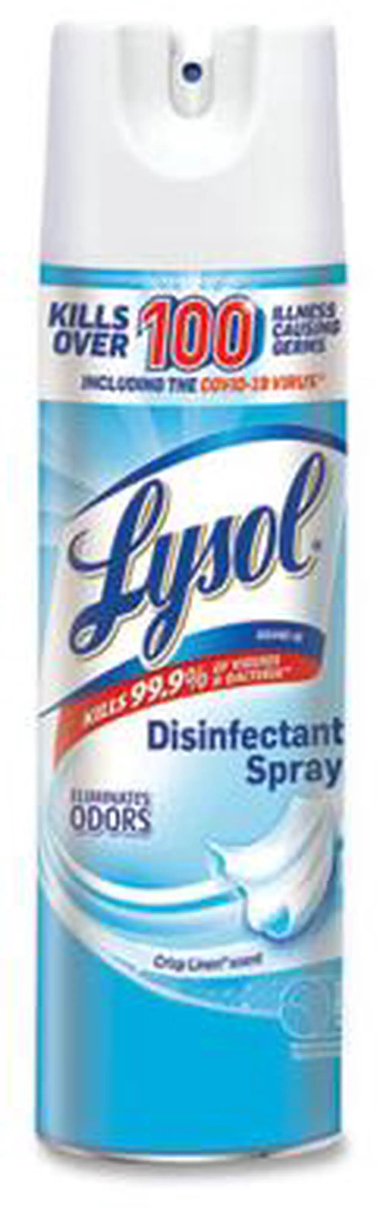 Alt view image 10 of 20 - Lysol Disinfectant Spray Crisp Linen Scent 19oz Aerosol 79329