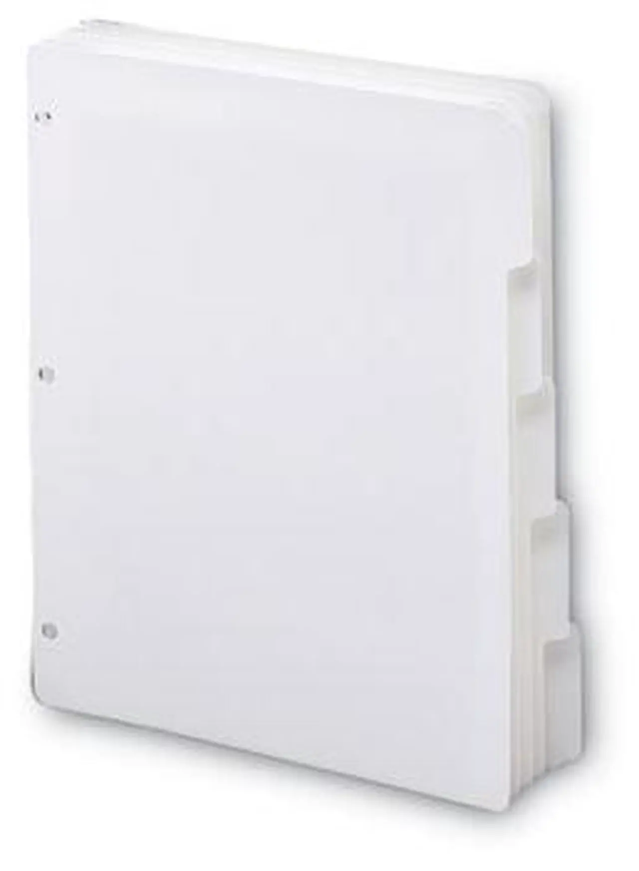 Alt view image 6 of 10 - Smead 89415 Three-Ring Binder Index Divider, 5-Tab, White