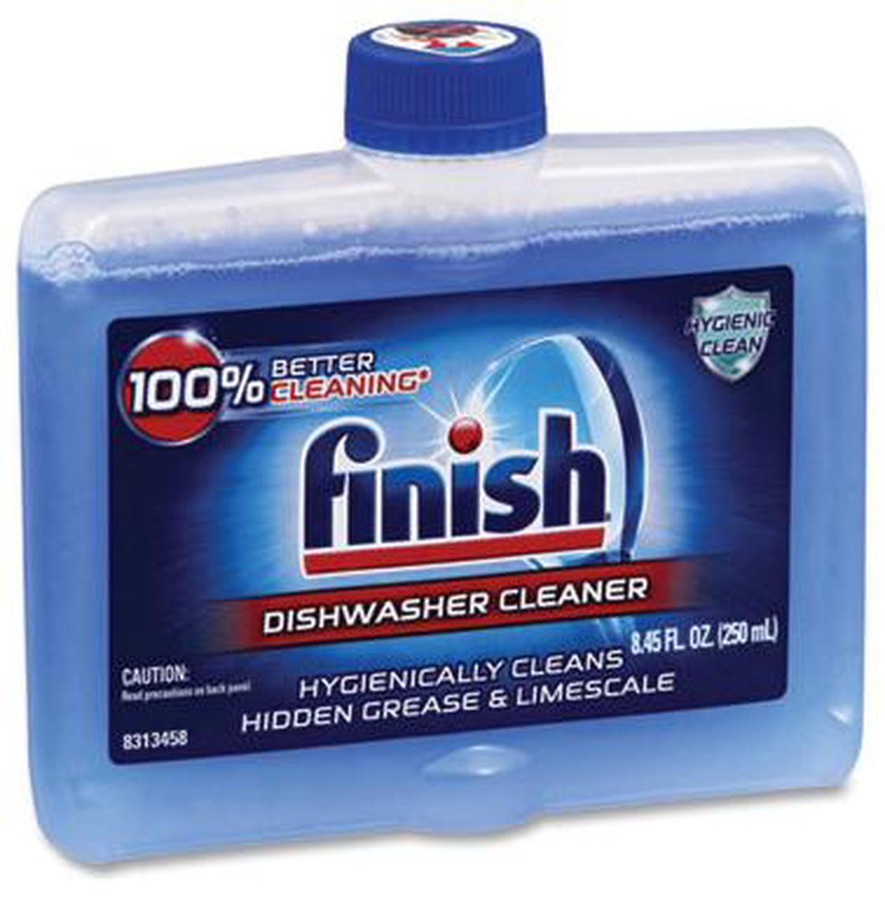 Alt view image 11 of 14 - FINISH Dishwasher Cleaner Fresh 8.45 oz Bottle 6/Carton 95315