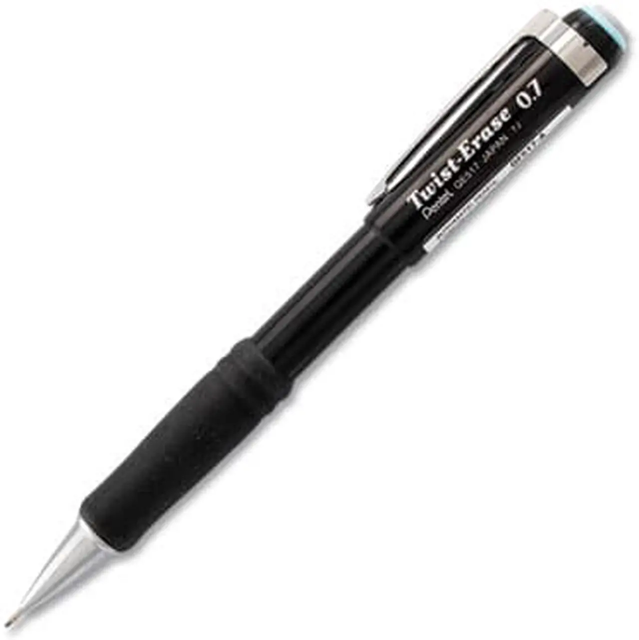 Alt view image 5 of 11 - Pentel Twist-Erase III Mechanical Pencil 0.7 mm Black Barrel QE517A