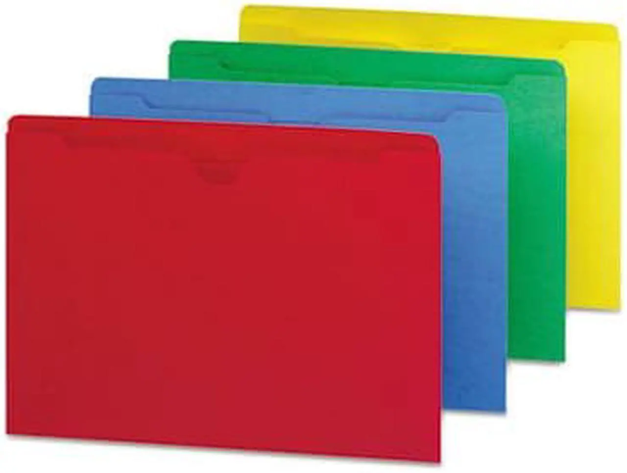 Alt view image 8 of 9 - Smead Colored File Jackets w/Reinforced 2-Ply Tab Letter Assorted 100/Box 75613