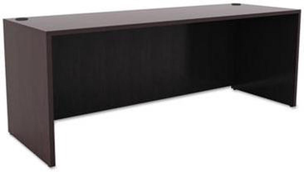 Alt view image 2 of 11 - Alera - VA257224ES - Alera Valencia Series Credenza Shell, 70 7/8w x 23 5/8d x 29 5/8h, Espresso