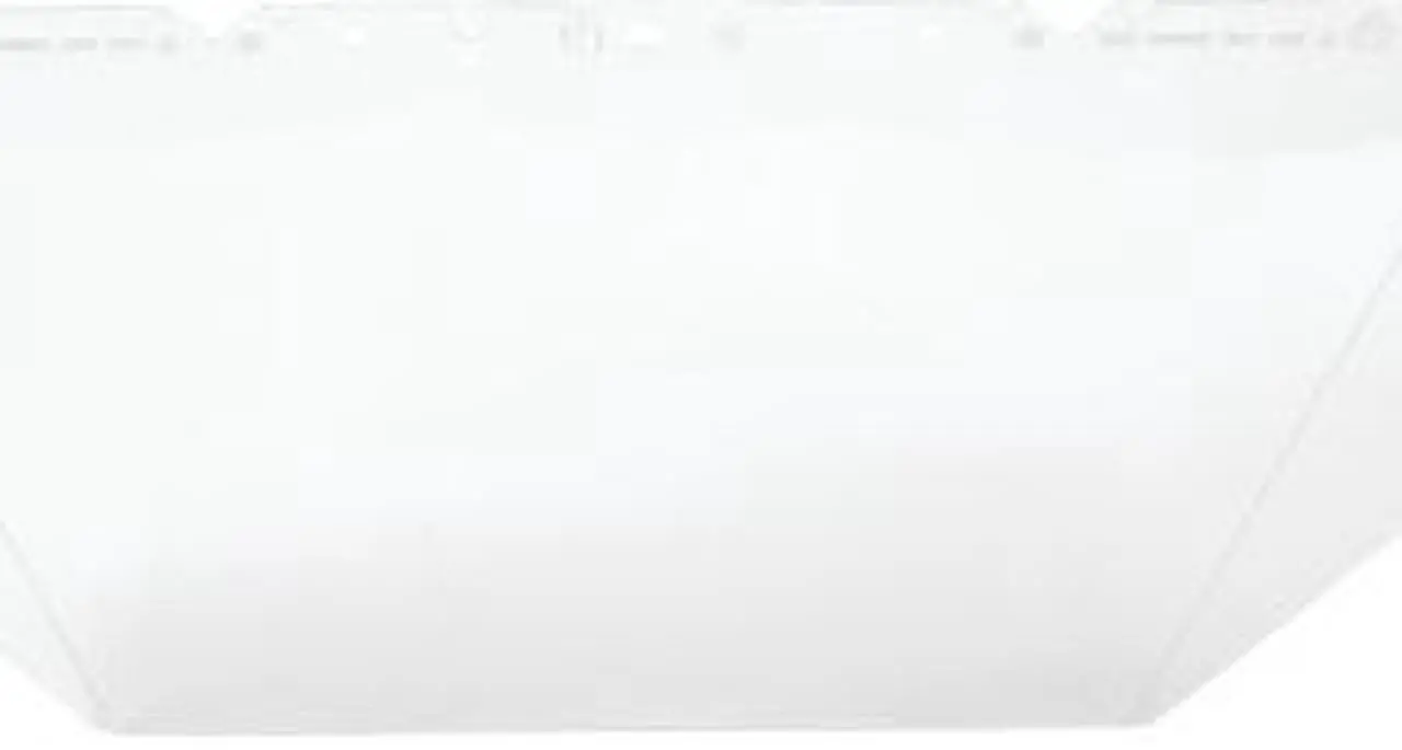 Main image of MSA SAFETY 10115836 V-Gard Faceshield Visor, Polycarbonate, 8 in, Clear,