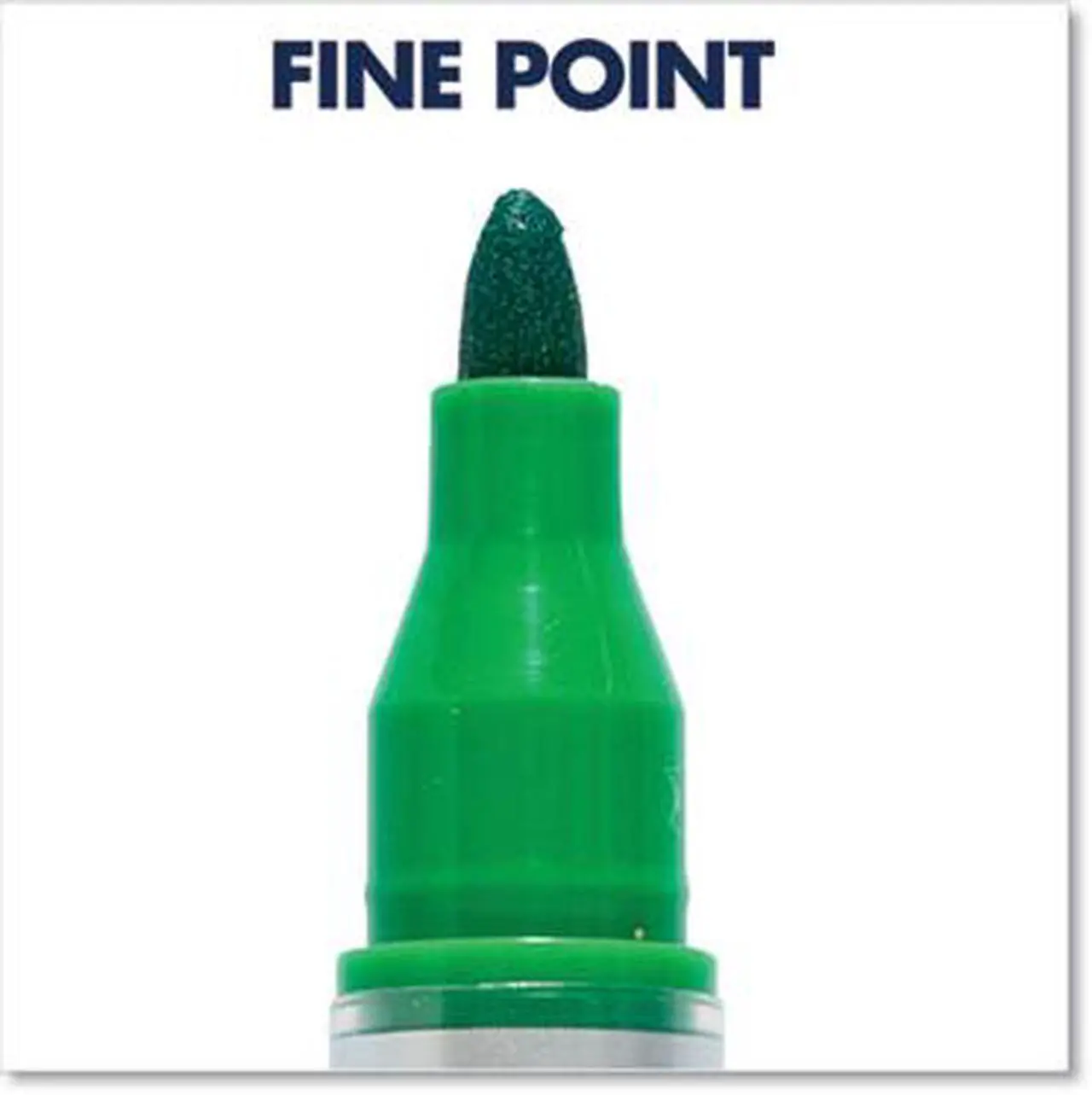Alt view image 11 of 14 - Quartet Glass Board Dry Erase Marker, Fine Bullet Tip, Assorted, 4/PK (QRT79555)