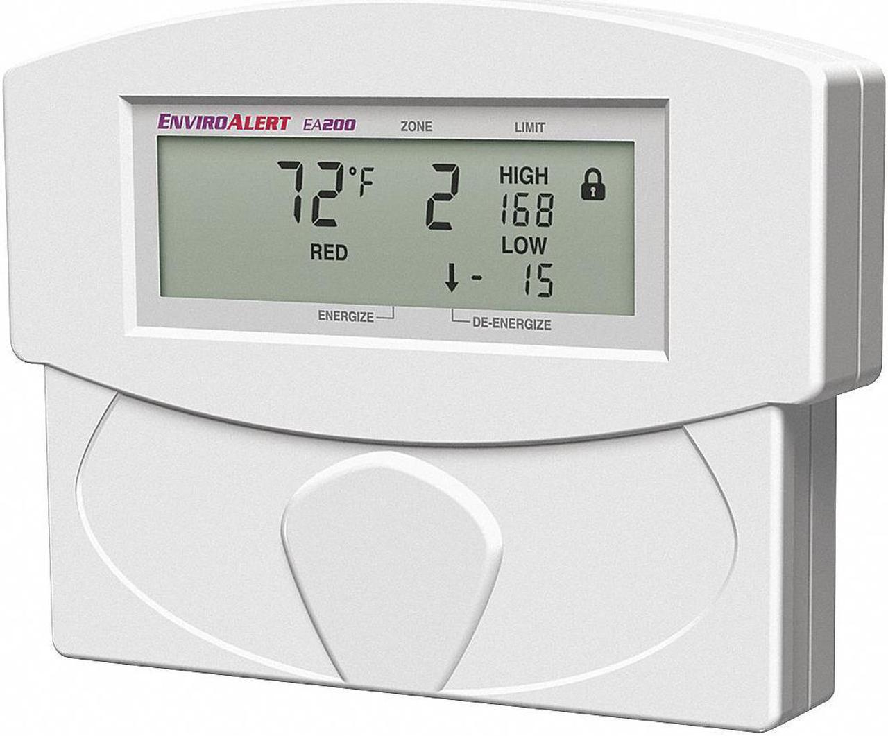 Alt view image 2 of 3 - WINLAND ELECTRONICS EA20024 ENVIROALERT,2 ZN,24V TEMP MONITOR