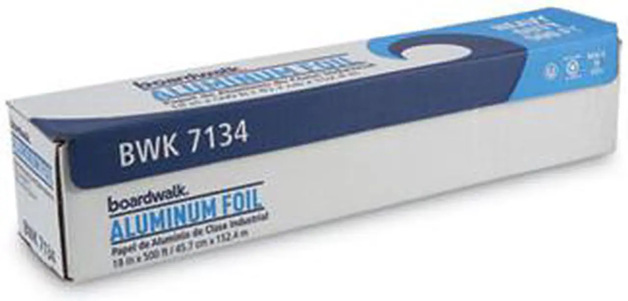 Alt view image 8 of 15 - Heavy-Duty Aluminum Foil Roll, 18" x 500 ft 7134