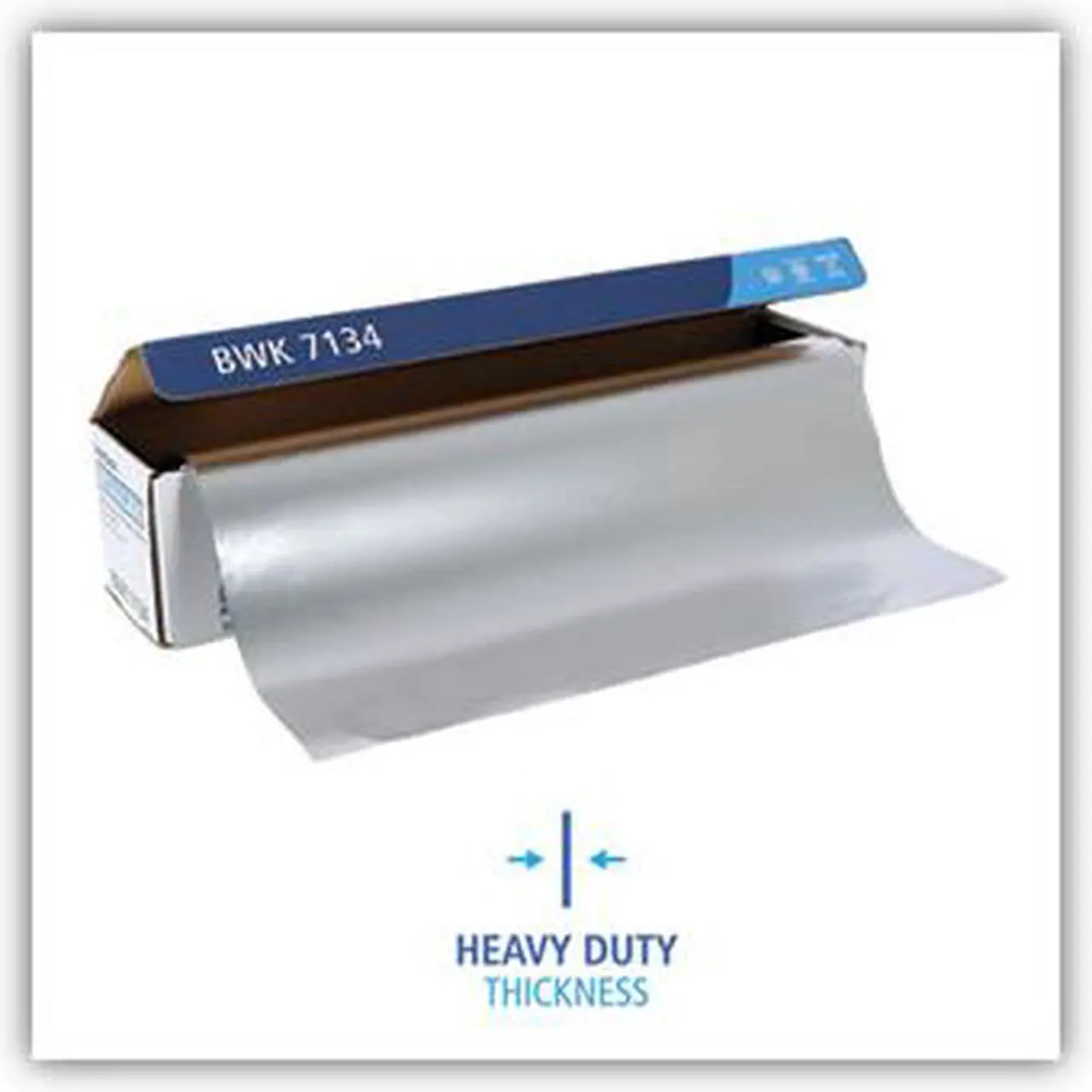 Alt view image 11 of 15 - Heavy-Duty Aluminum Foil Roll, 18" x 500 ft 7134
