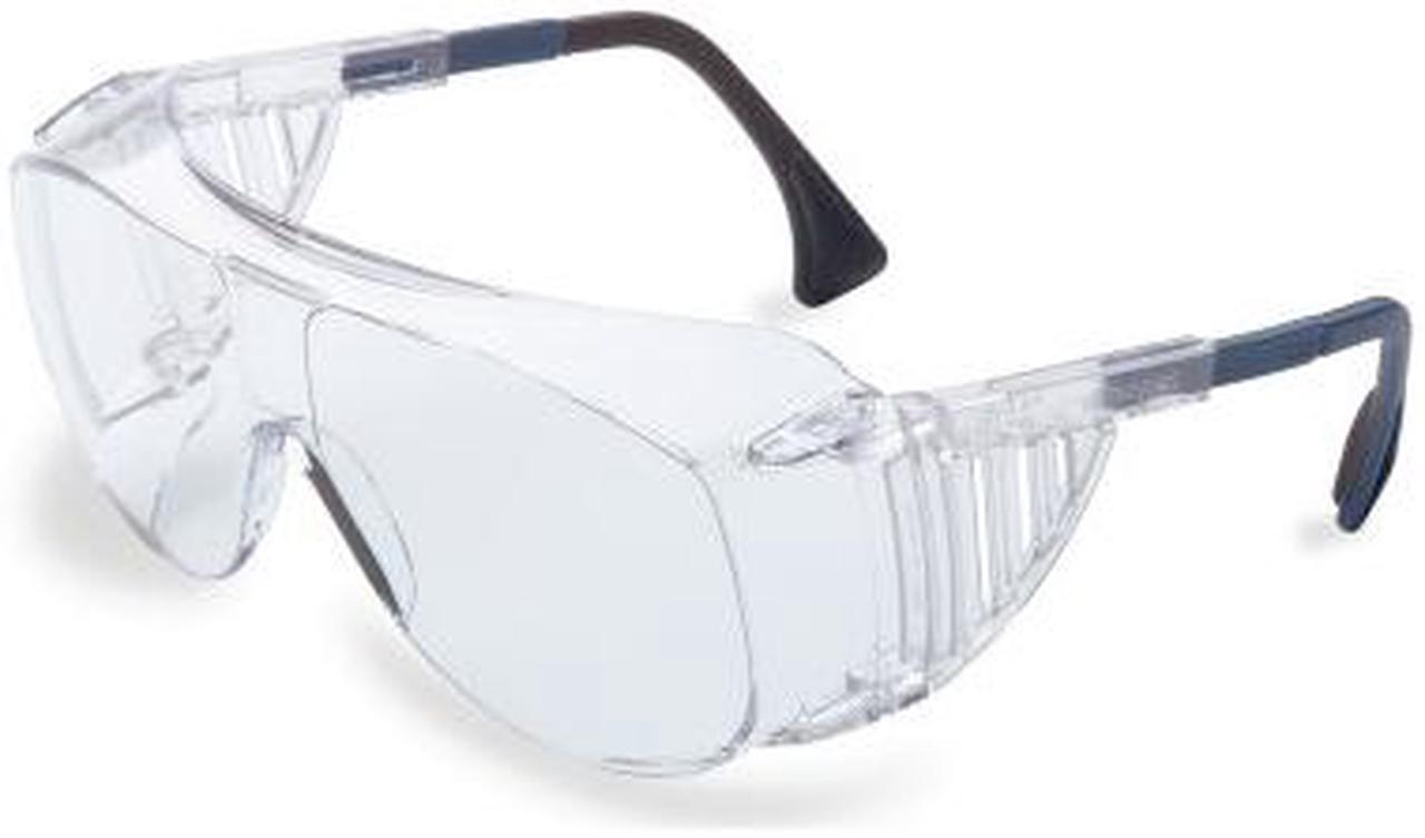 Ultra-Spec 2001 Otg Eyewear, Clear Lens, Anti-Fog, Clear Frame