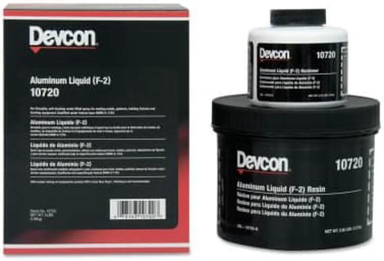 Alt view image 7 of 8 - DEVCON 10720 Epoxy Adhesive, 10720 Series, Gray, Pail, 5:01 Mix Ratio, 16 hr