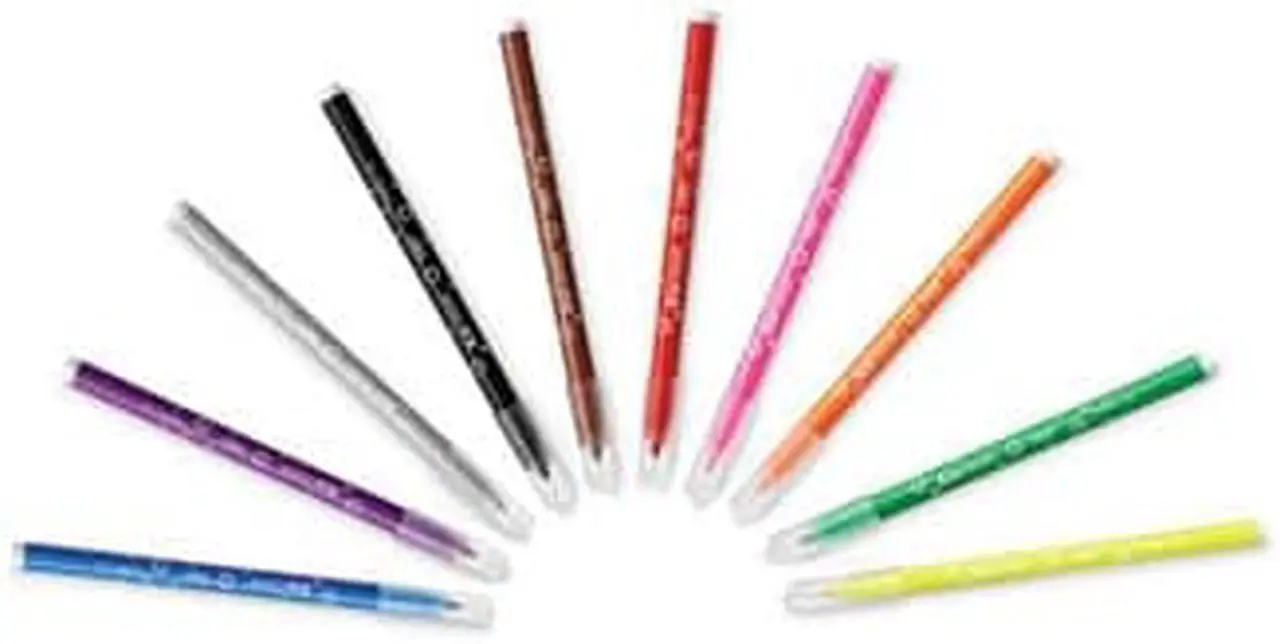 Alt view image 9 of 20 - BIC Kids Ultra Washable Markers, Medium Bullet Tip, Assorted Colors, 10/Pack