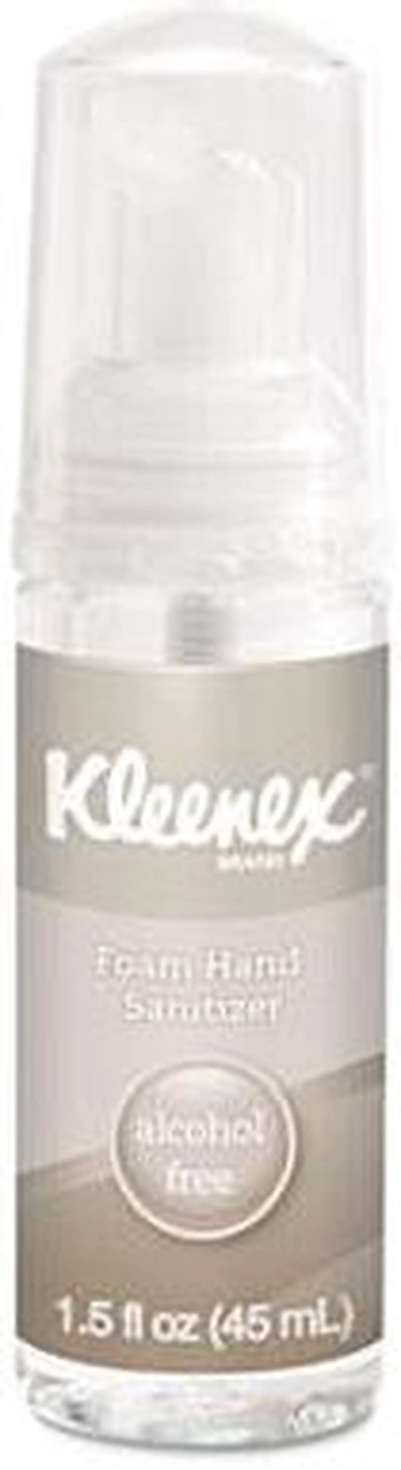 Alt view image 3 of 3 - KLEENEX 34136 Alcohol-Free Foam Hand Sanitizer, 1.5 oz, Clear, 24/Carton