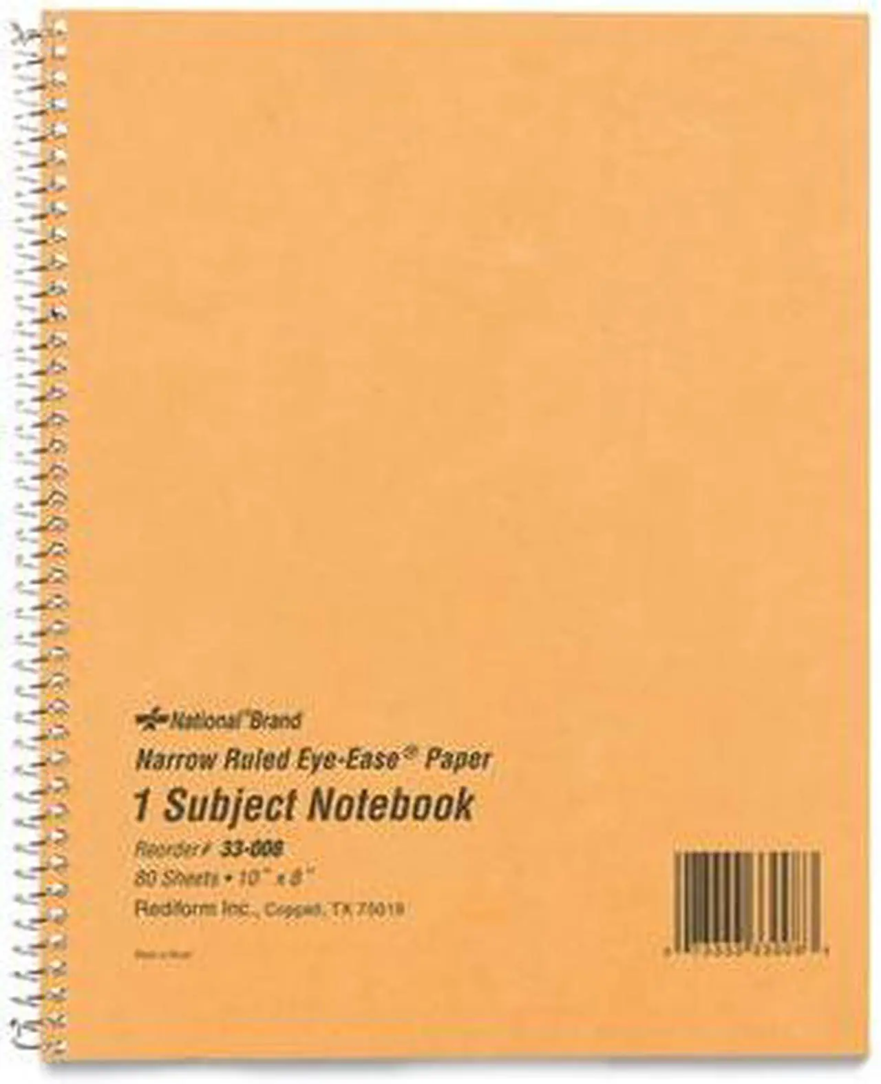 Alt view image 7 of 20 - National Notebook,Wrbnd,10x8,N/Rl 33008
