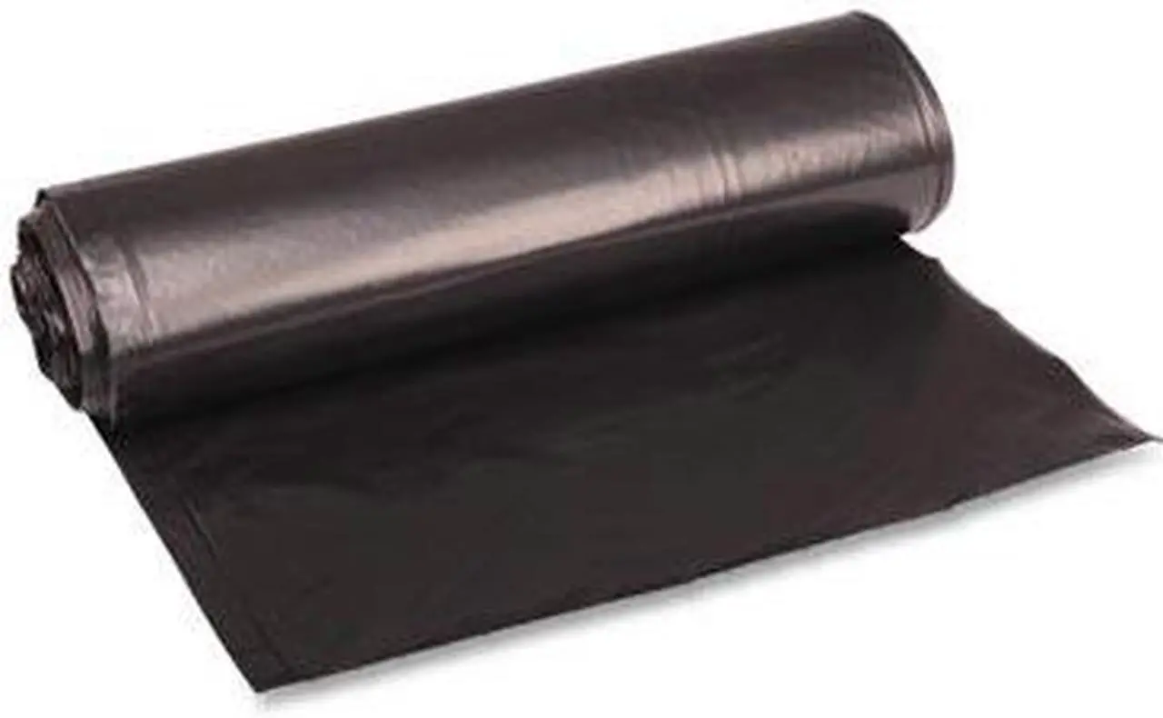 Alt view image 8 of 12 - Boardwalk 516 Super-Heavy Grade Can Liners, 33 x 39, 1.2 Mil, 33-Gallon, Black, 10/Roll, 100/Carton, 1 Carton