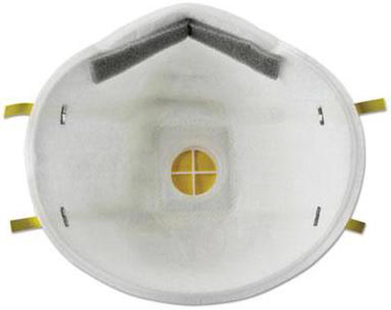 Alt view image 6 of 8 - 3M 8210V Industrial Particulate Respirator with Valve, N95 - 1 Box (10 Units)