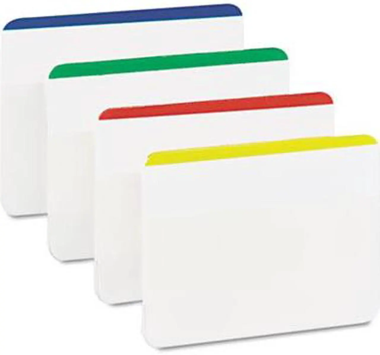 Alt view image 19 of 20 - Post-it File Tabs 2 x 1 1/2 Lined Assorted Primary Colors 24/Pack 686F1