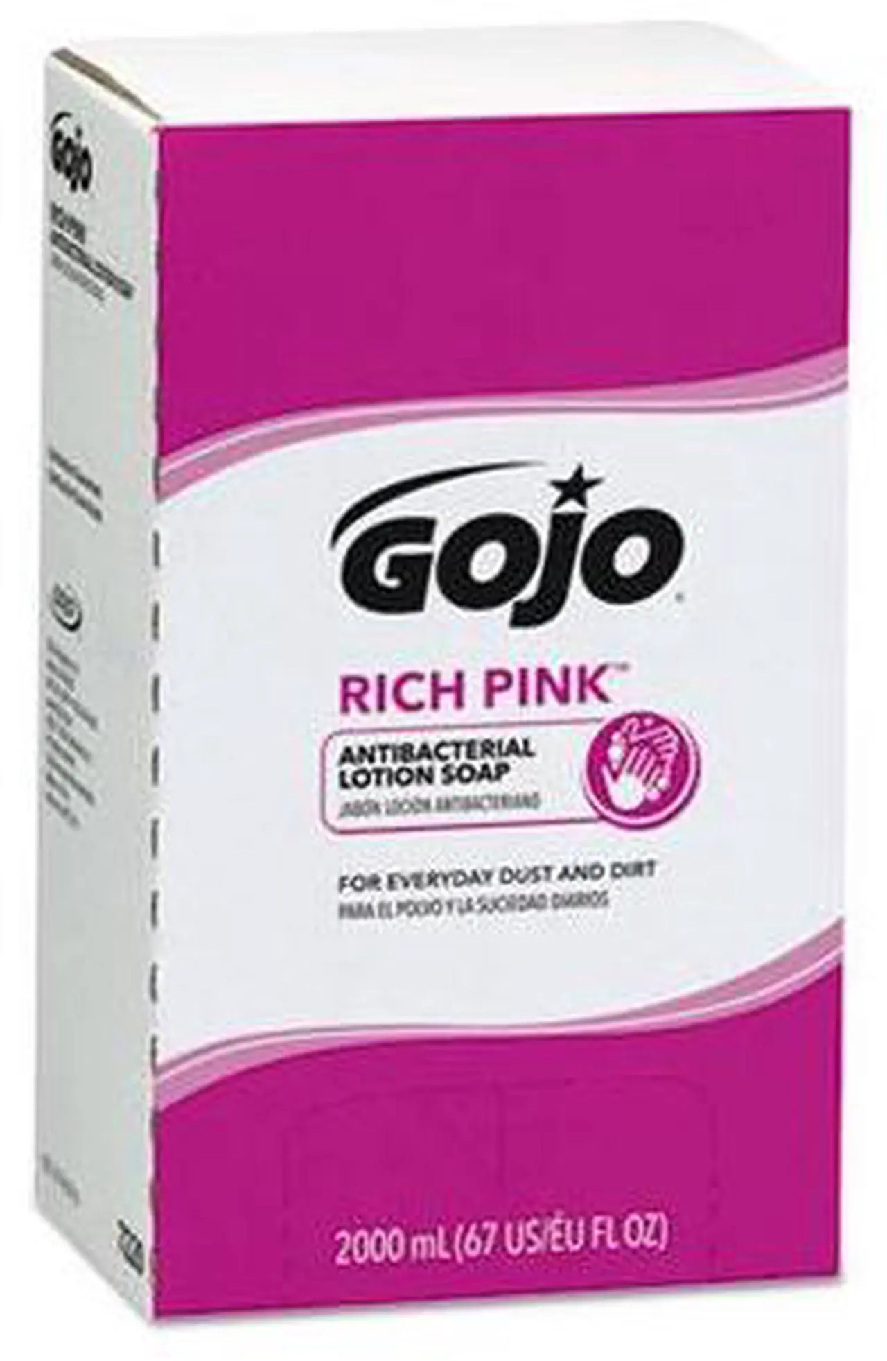 Alt view image 6 of 17 - Gojo Industries, Inc Lotion Soap Antibacterial 2000mL Citrus Scent Pink 722004