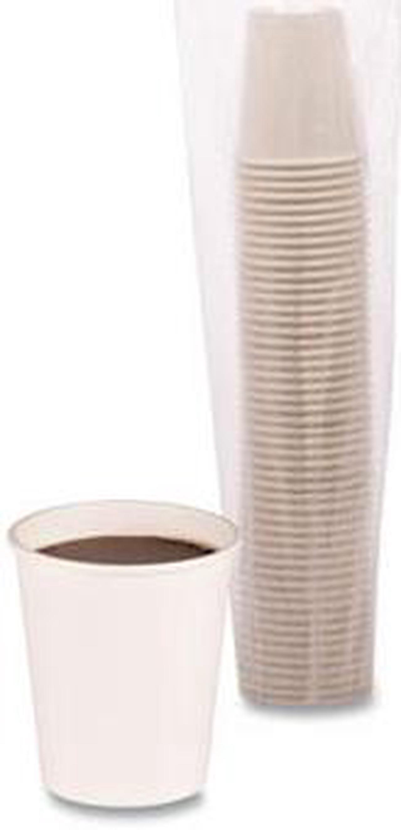Alt view image 6 of 7 - Boardwalk WHT8HCUP Paper Hot Cups, 8 oz, White, 1000/Carton