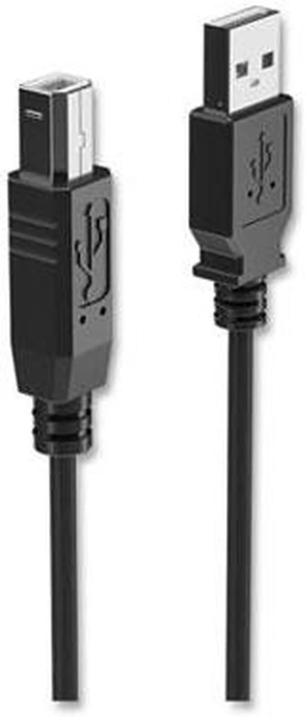 Alt view image 4 of 5 - USB Printer Cable 6 ft Black NX29749