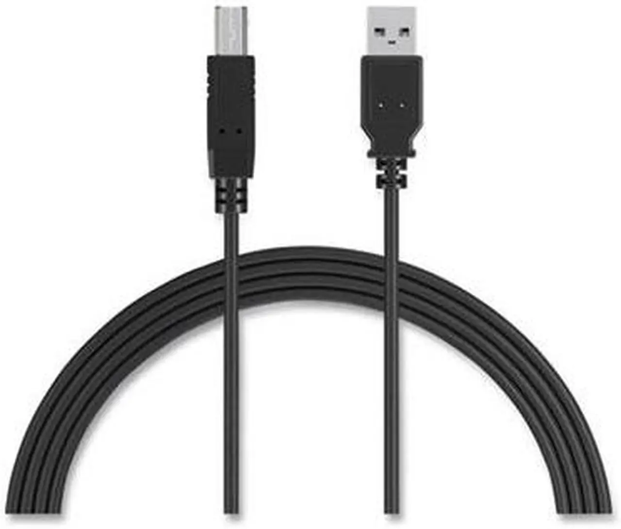 Alt view image 5 of 5 - USB Printer Cable 6 ft Black NX29749