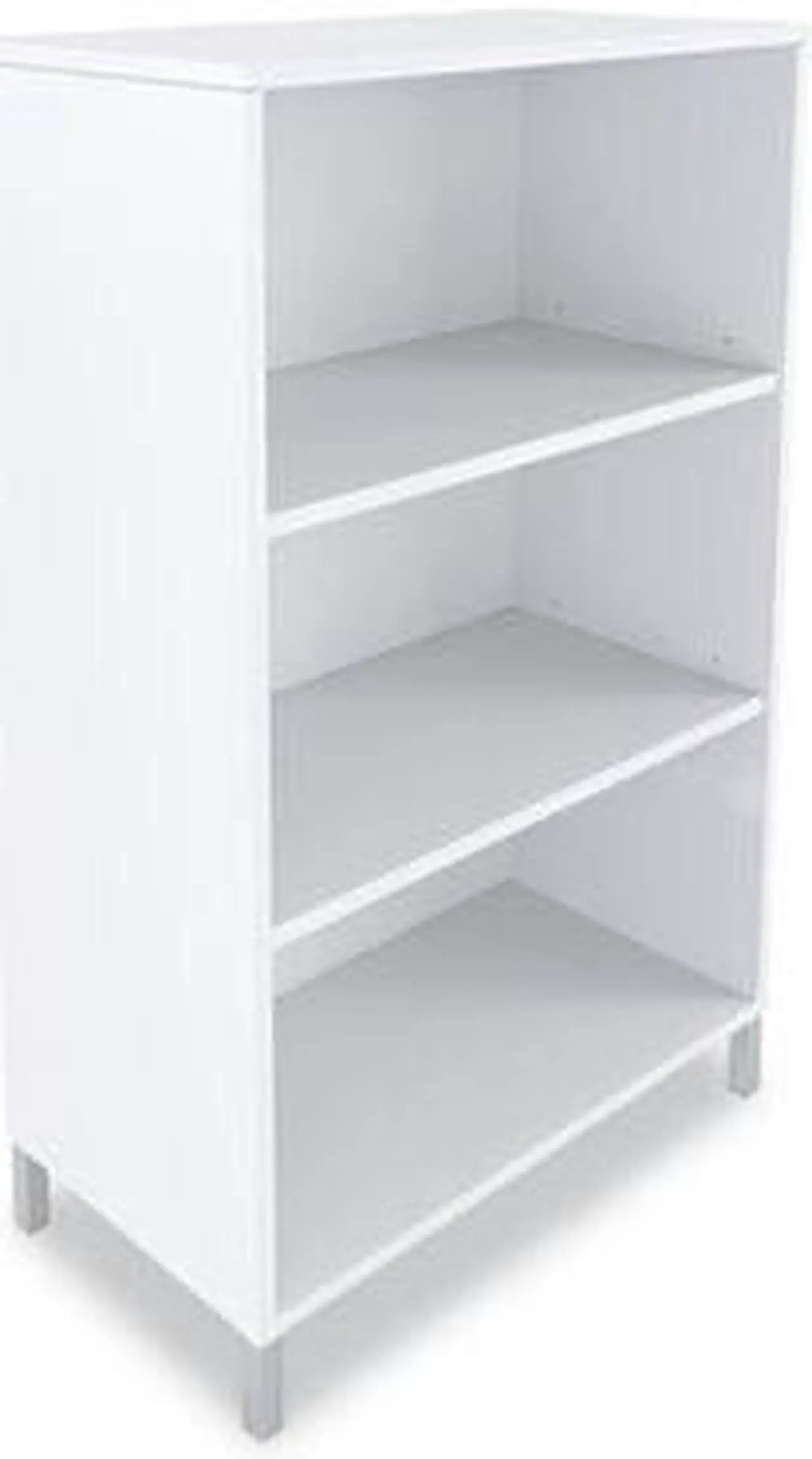 Alt view image 4 of 6 - Union & Scale 3-Shelf Bookcase, 28 x 15 x 45.6, White, Each (UOS24398963)