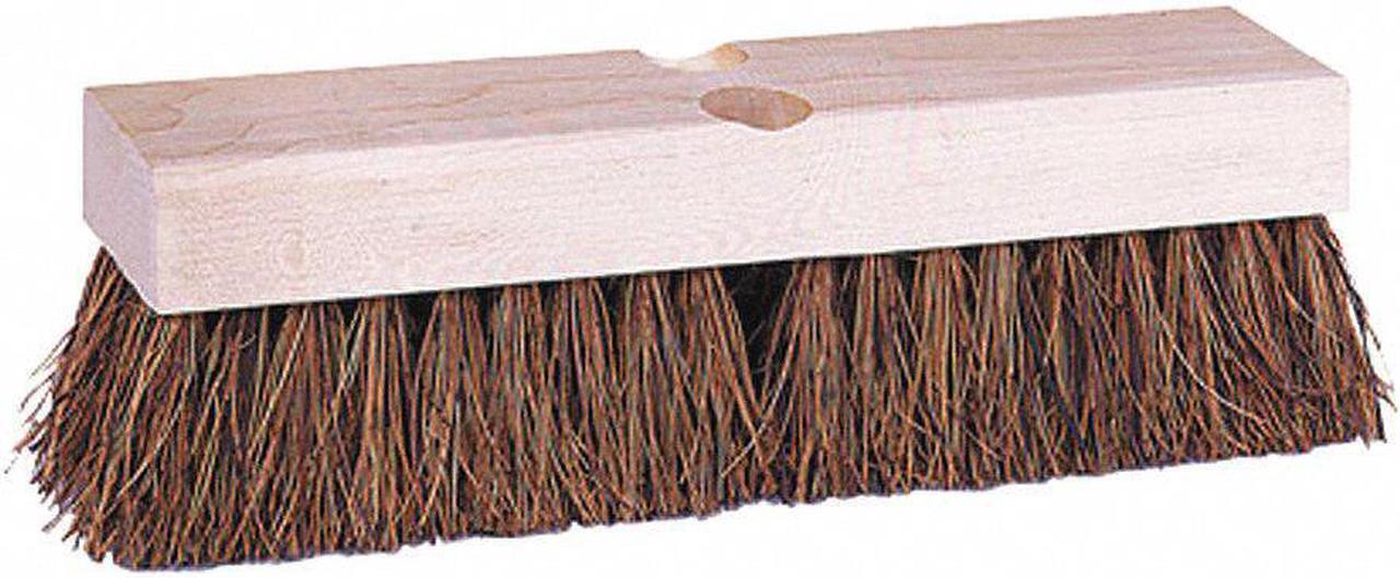 Alt view image 2 of 2 - TOUGH GUY 4KNA8 12" Scrub Brush,Palmyra,Replacement Brush