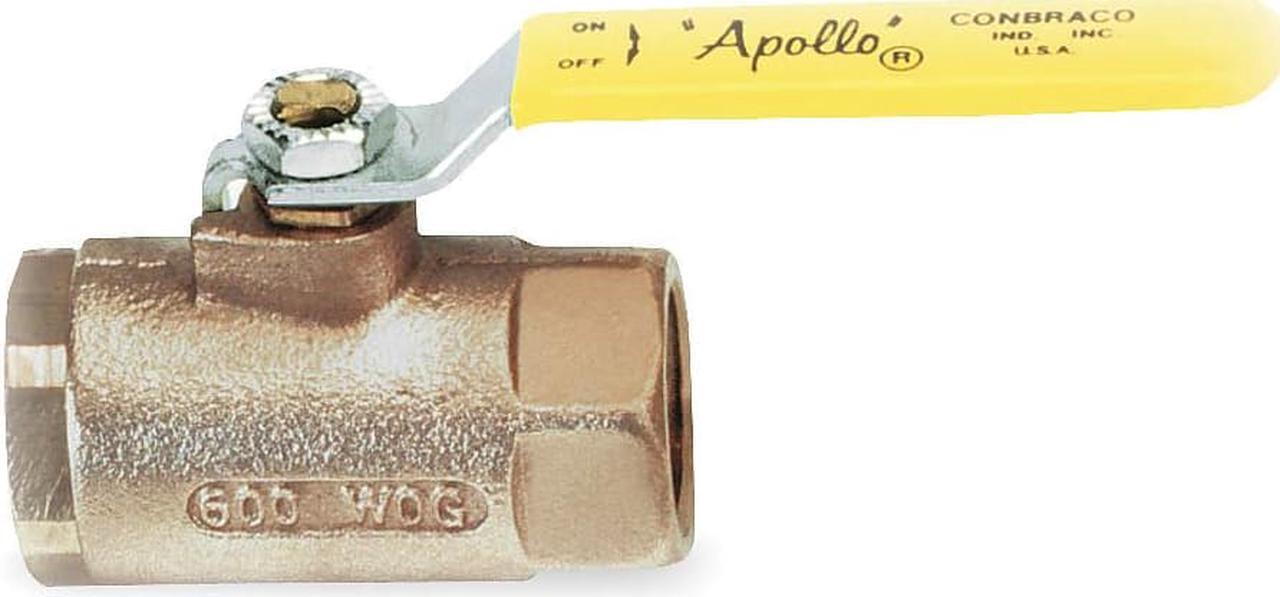 Main image of APOLLO 7010010 3" FNPT Bronze Ball Valve Inline