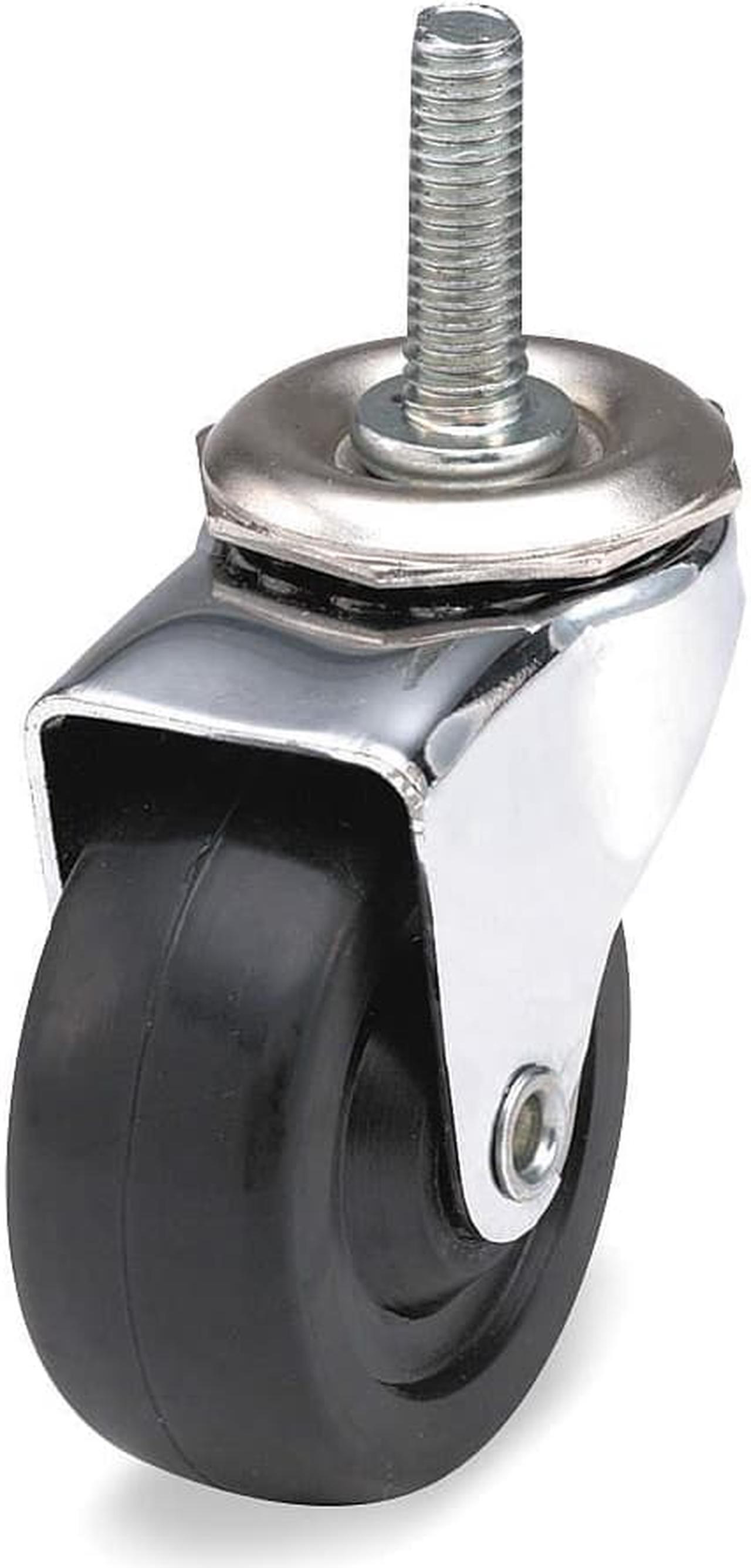 Alt view image 2 of 2 - ZORO SELECT 1G010 Swivel Stem Caster,Rubber,3 in.,175 lb.