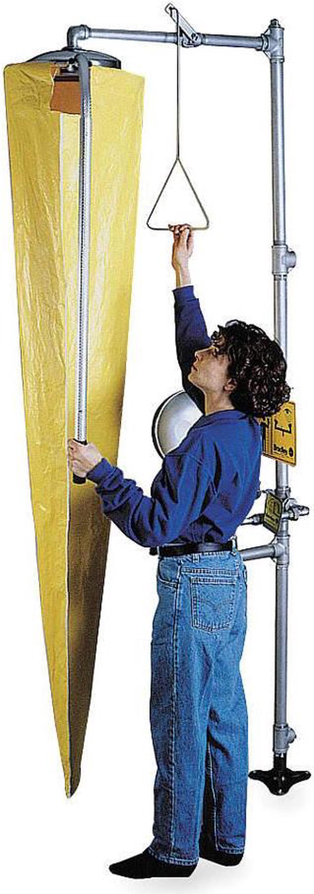 Alt view image 2 of 2 - BRADLEY S19-330ST Emergency Shower Tester, Aluminum, Nylon, Yellow, For Use