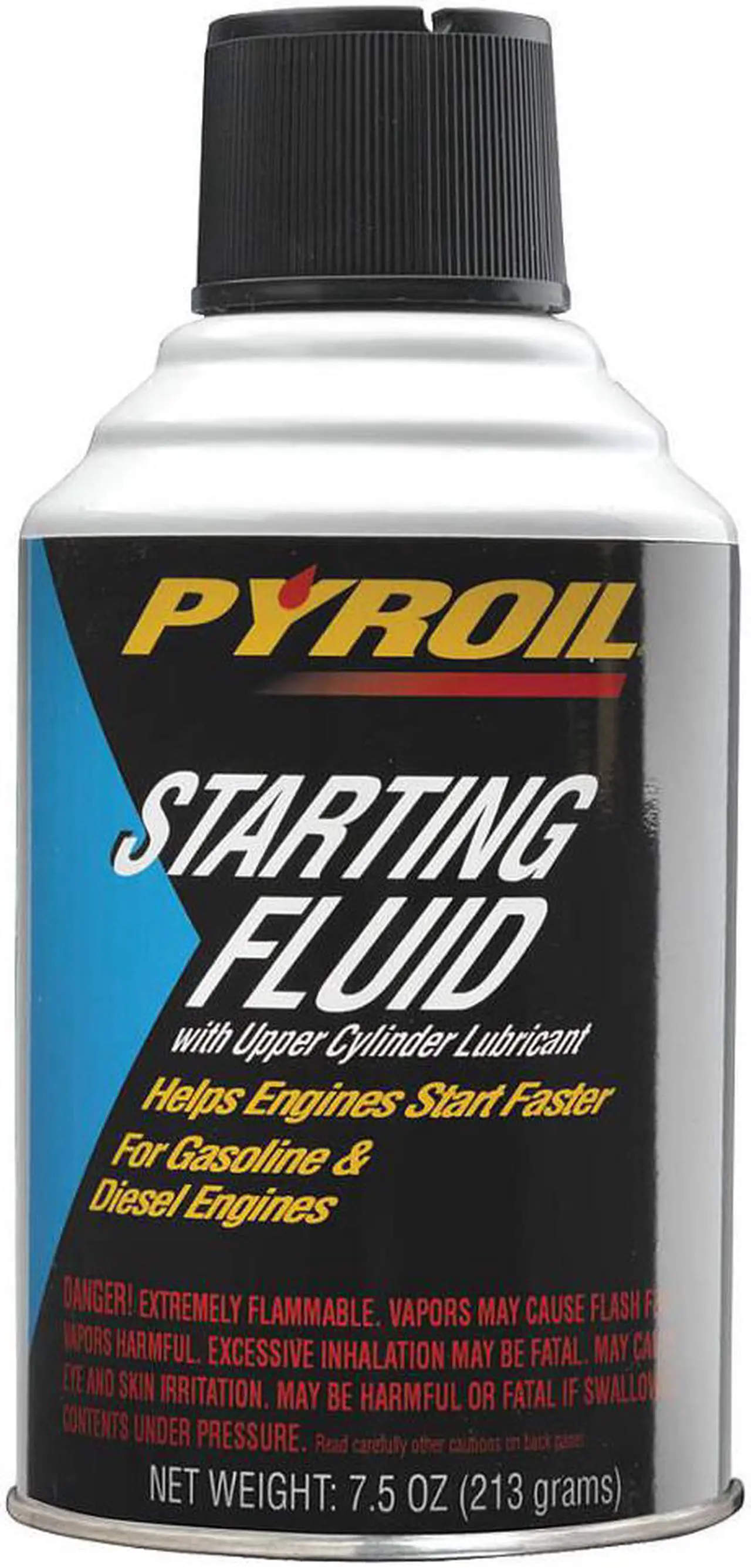 Alt view image 2 of 2 - PYROIL PYSFR7.5 Starting Fluid, 7.5 Oz.