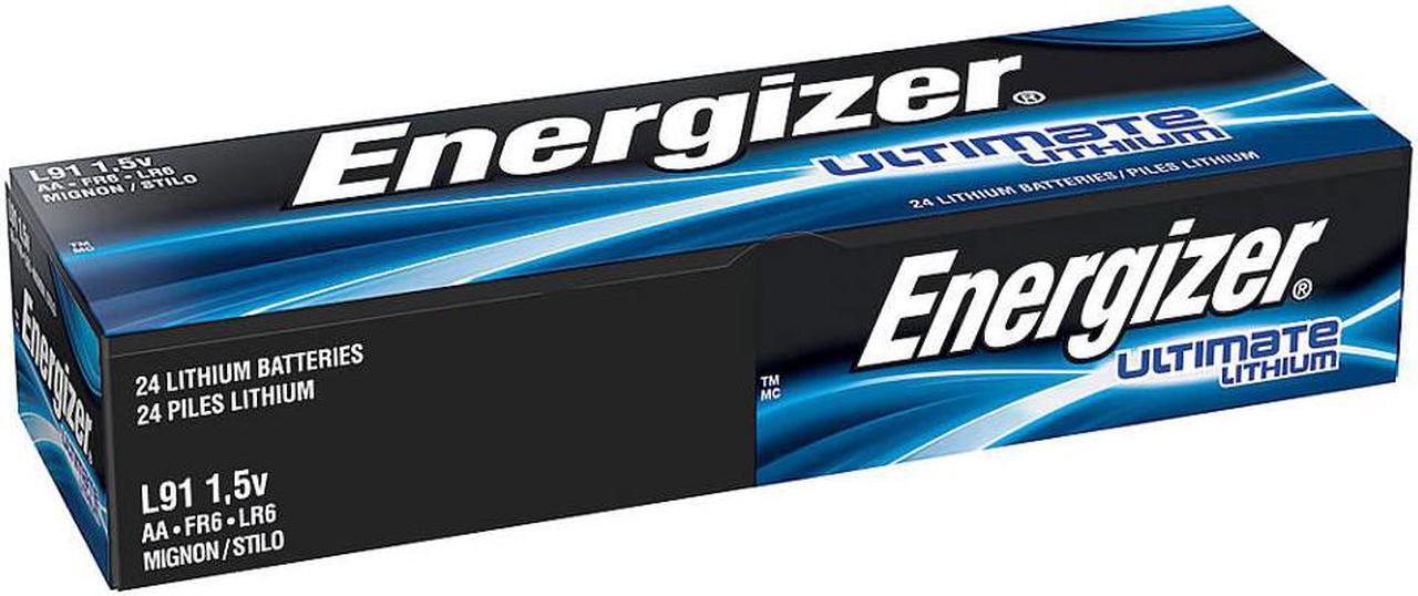 Alt view image 3 of 15 - ENERGIZER L91 Energizer Ultimate Lithium AA Lithium Battery, 24 PK, 1.5VDC