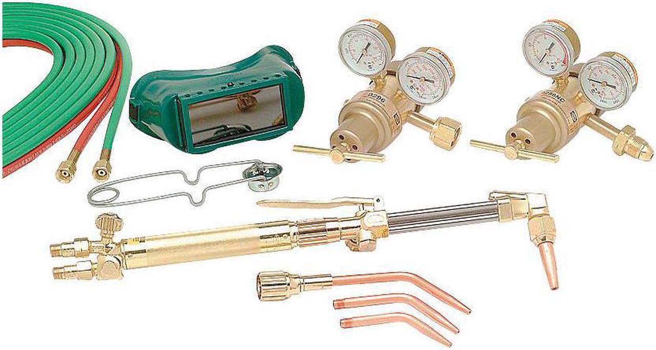 Alt view image 2 of 2 - HARRIS 4400017 Welding And Cutting Outfit, Model 43-2 Series, Acetylene, Oxygen