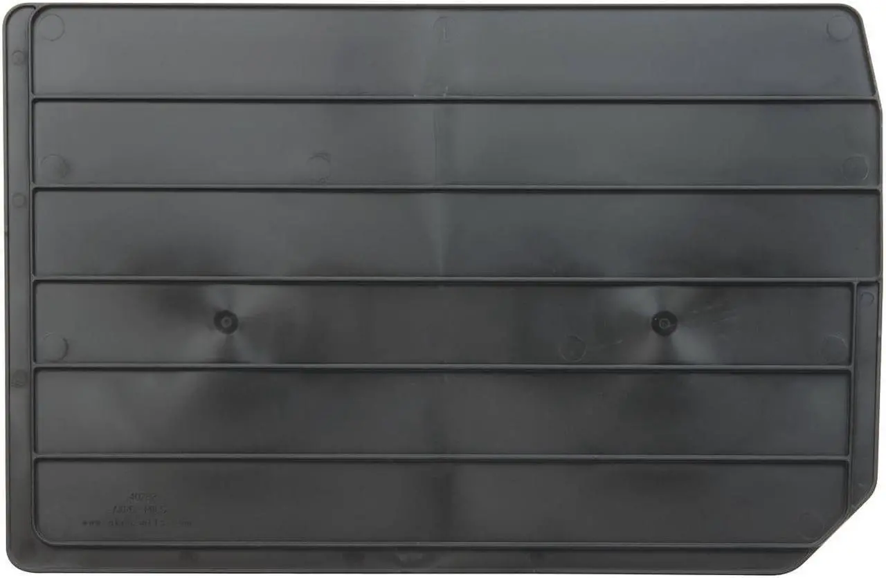 Alt view image 3 of 3 - AKRO-MILS 40282 Plastic Divider, Black, 16 1/4 in L, 11 1/8 in H