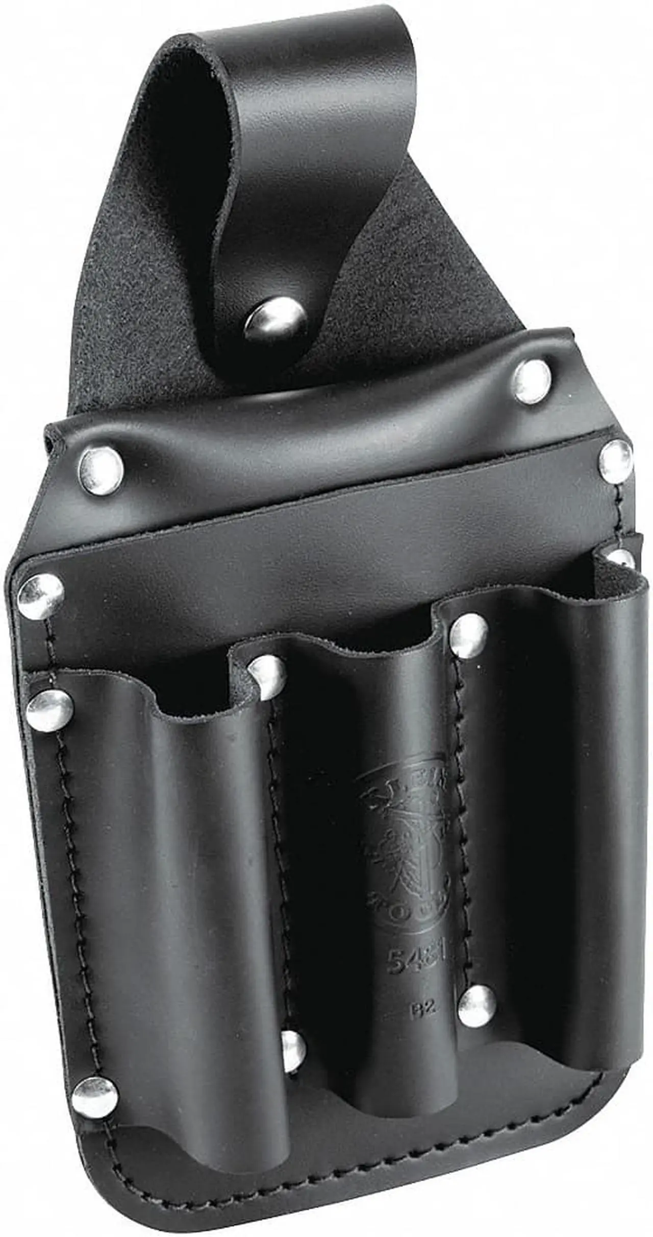 Alt view image 2 of 8 - Tool Pouch, 6 Pkt, 5-3/4 x2-1/2x10, Leather