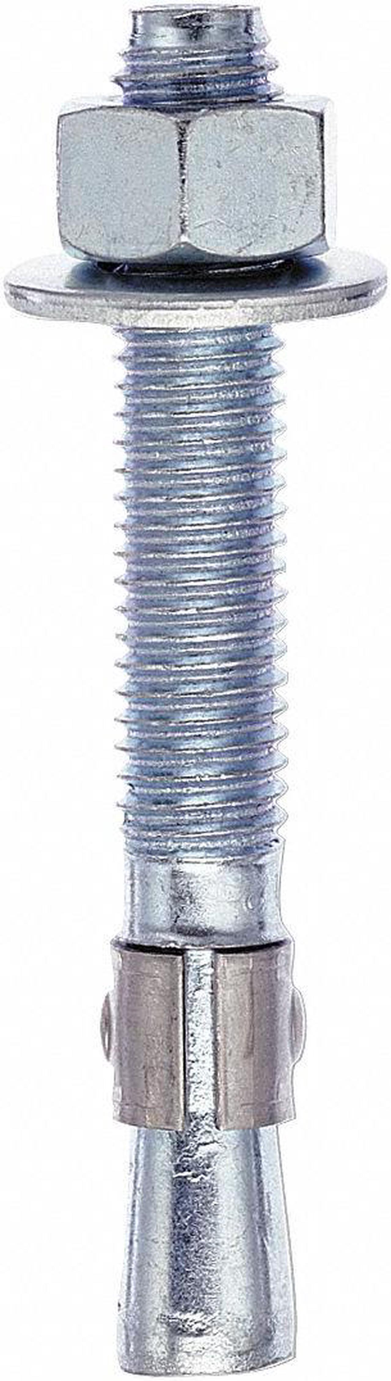 Alt view image 2 of 2 - RED HEAD SWW-1236 Trubolt Wedge Anchor, 1/2" Dia., 3-3/4" L, 316 stainless