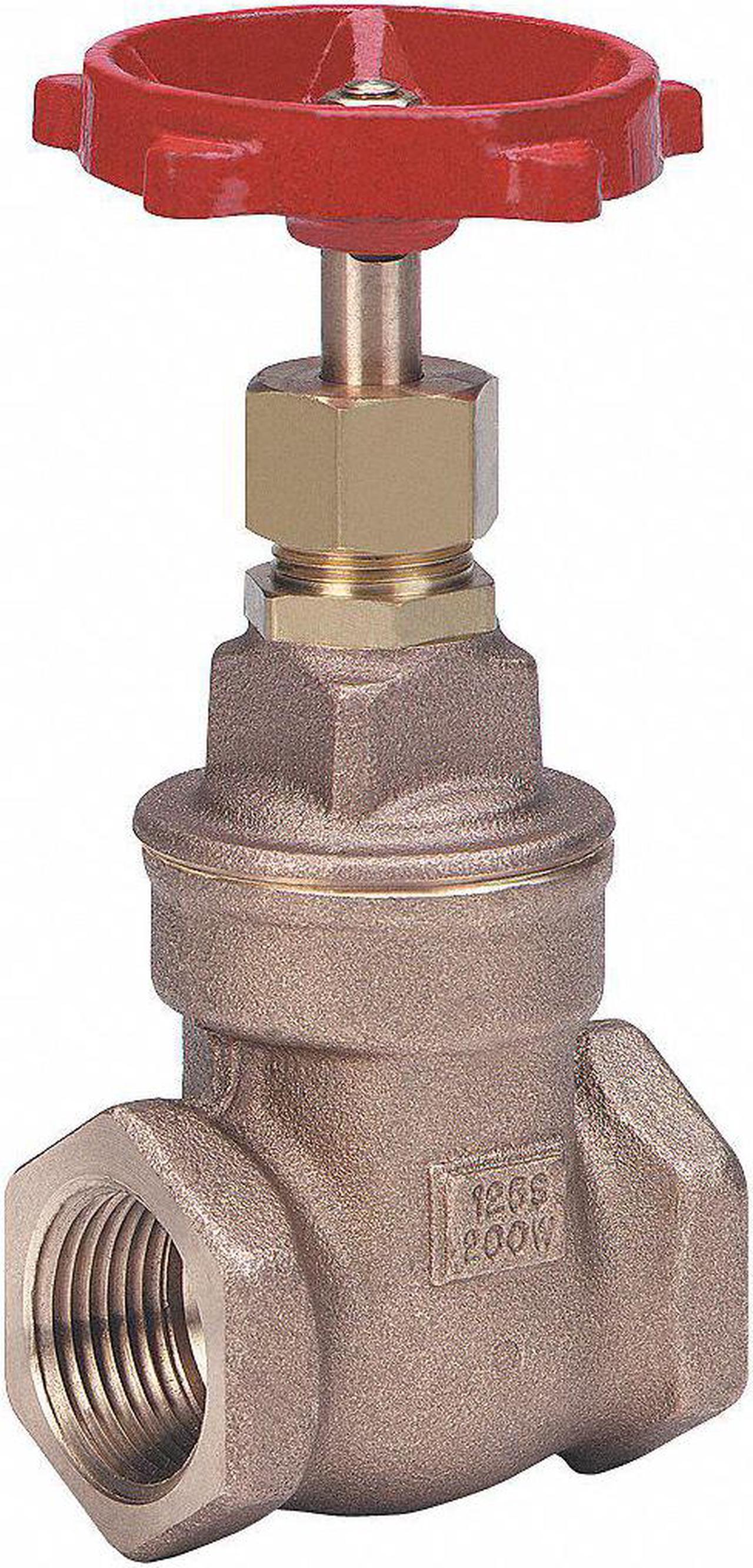 Alt view image 2 of 2 - MILWAUKEE VALVE 105 2 Gate Valve,Class 125,2 In.,FNPT