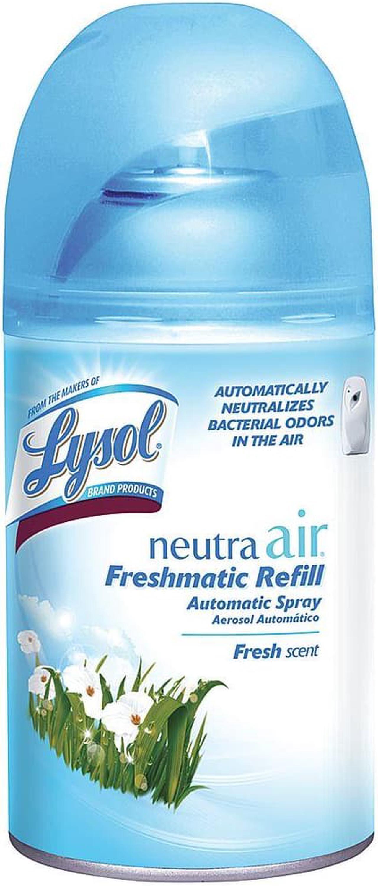 Alt view image 3 of 9 - LYSOL NEUTRA AIR FRESHMATIC 79831CT, Freshmatic Ultra Automatic Spray Disp. Refill, Fresh Scent, Aerosol, 6.17oz
