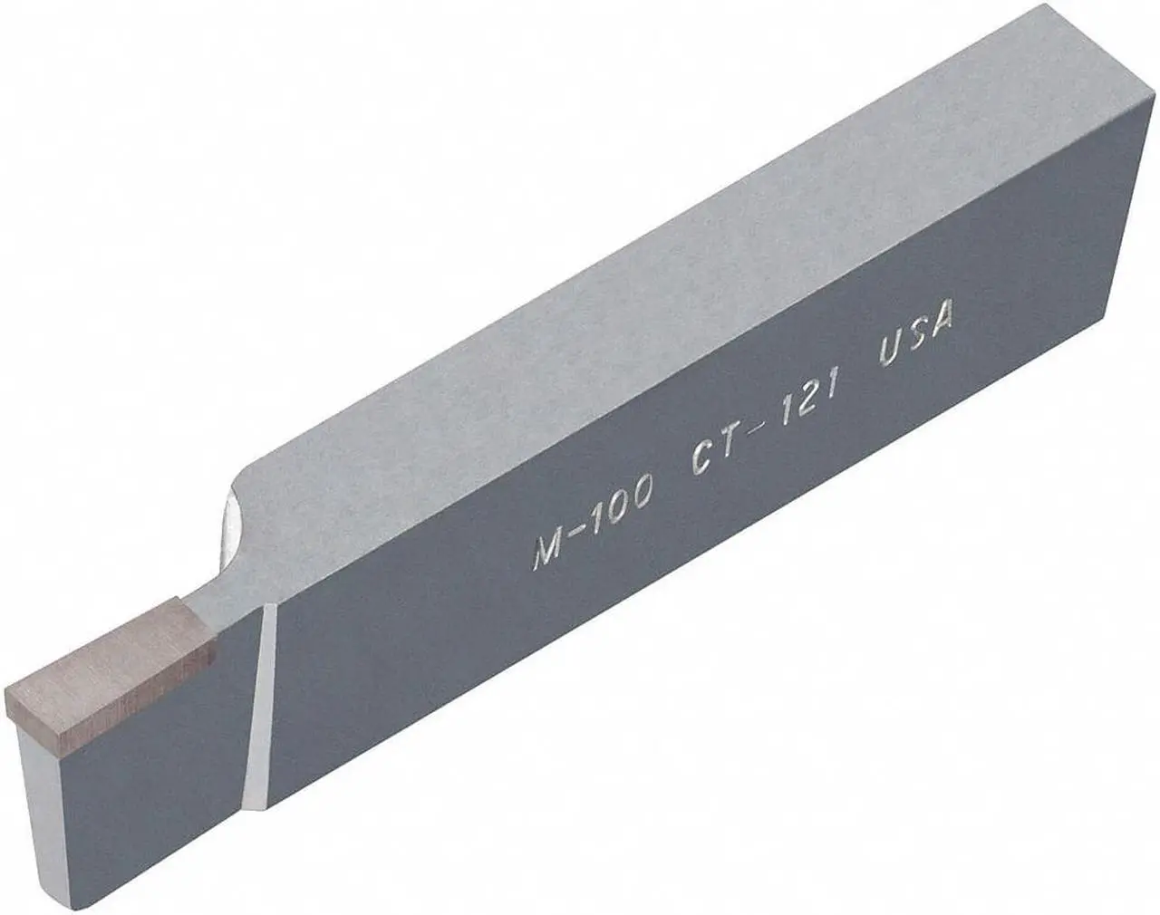 Alt view image 3 of 3 - MICRO 100 CT-121 Brazed Tool Bit,CT,5 In L,1/2 In W