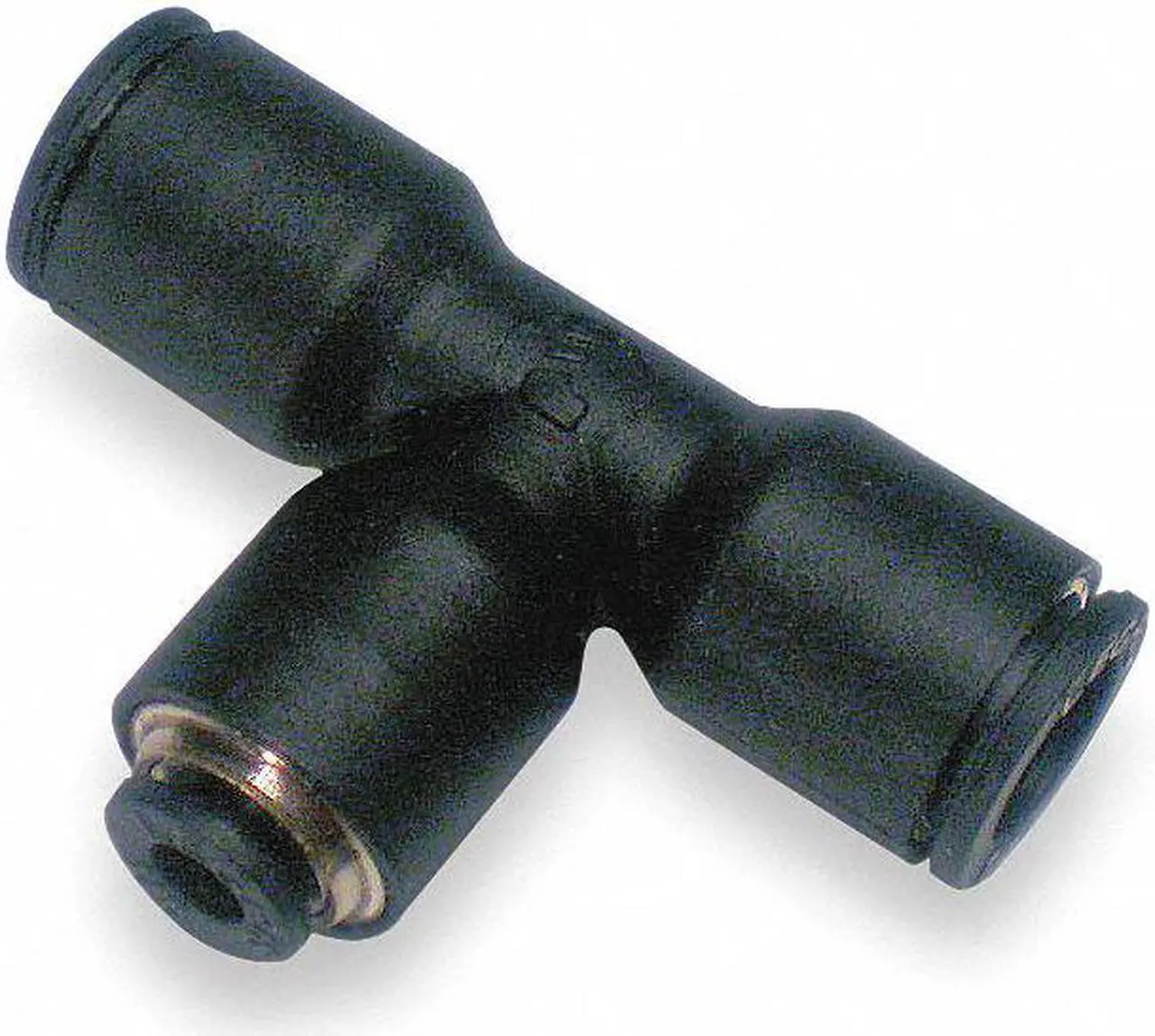 Alt view image 3 of 3 - LEGRIS 3104 56 04 Union Tee, 1/4 in x 5/32 in Tube Size, Nylon, Black, 10 PK
