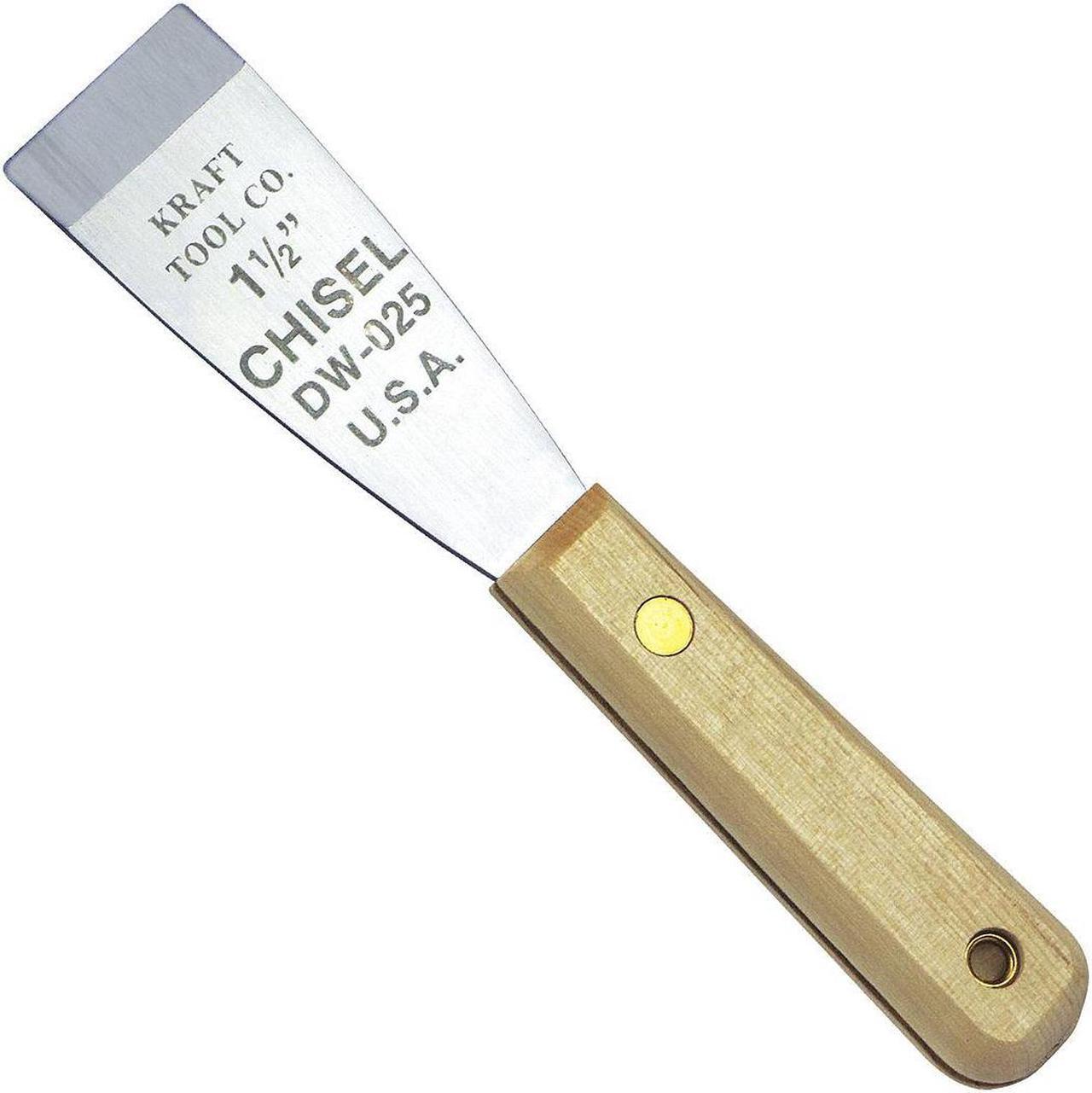 Alt view image 2 of 2 - KRAFT TOOL DW025 Scraper,Stiff,1-1/2",SS