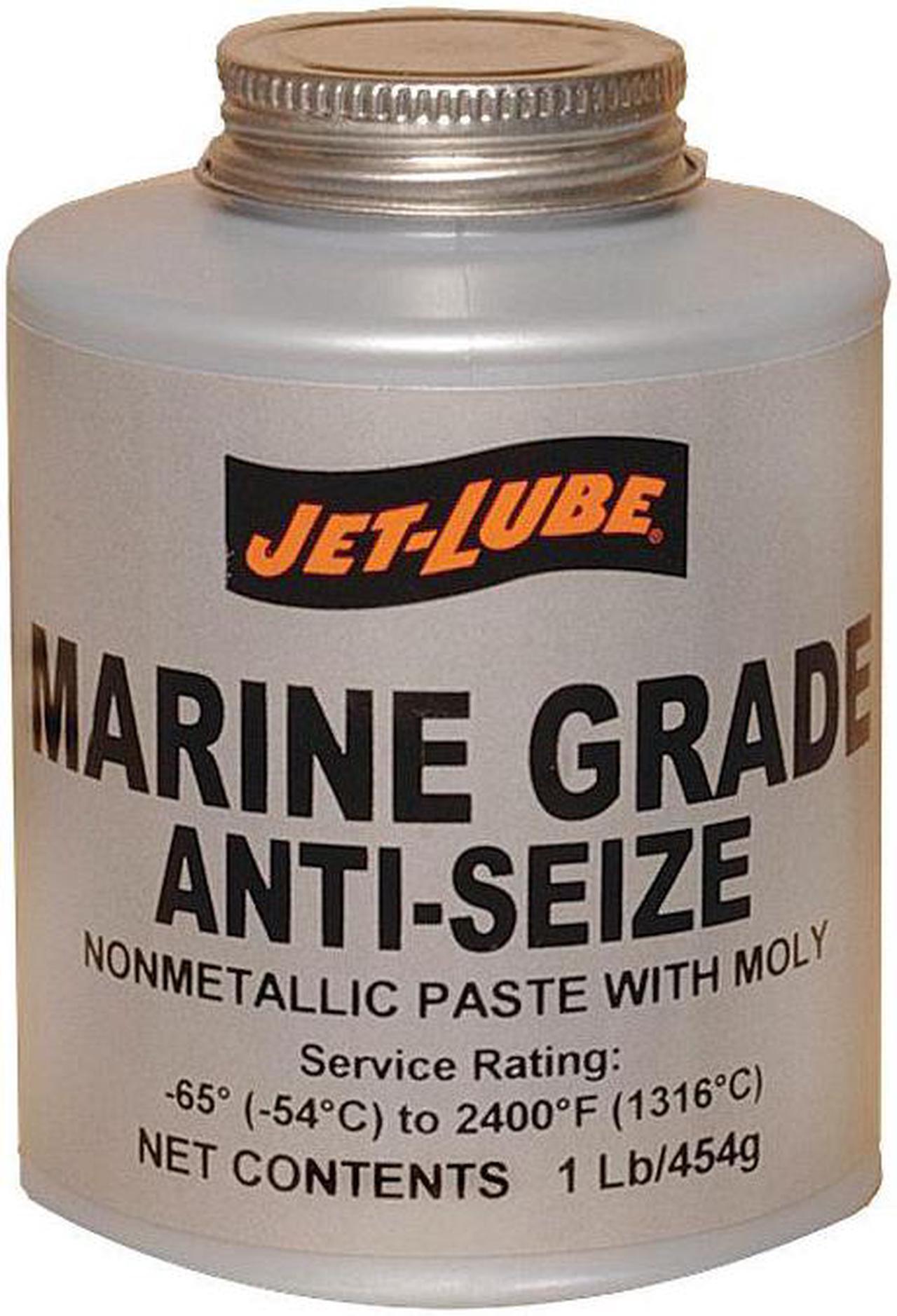 Alt view image 3 of 3 - JET-LUBE 49704 Anti Seize Compound,Marine,16 oz,Can