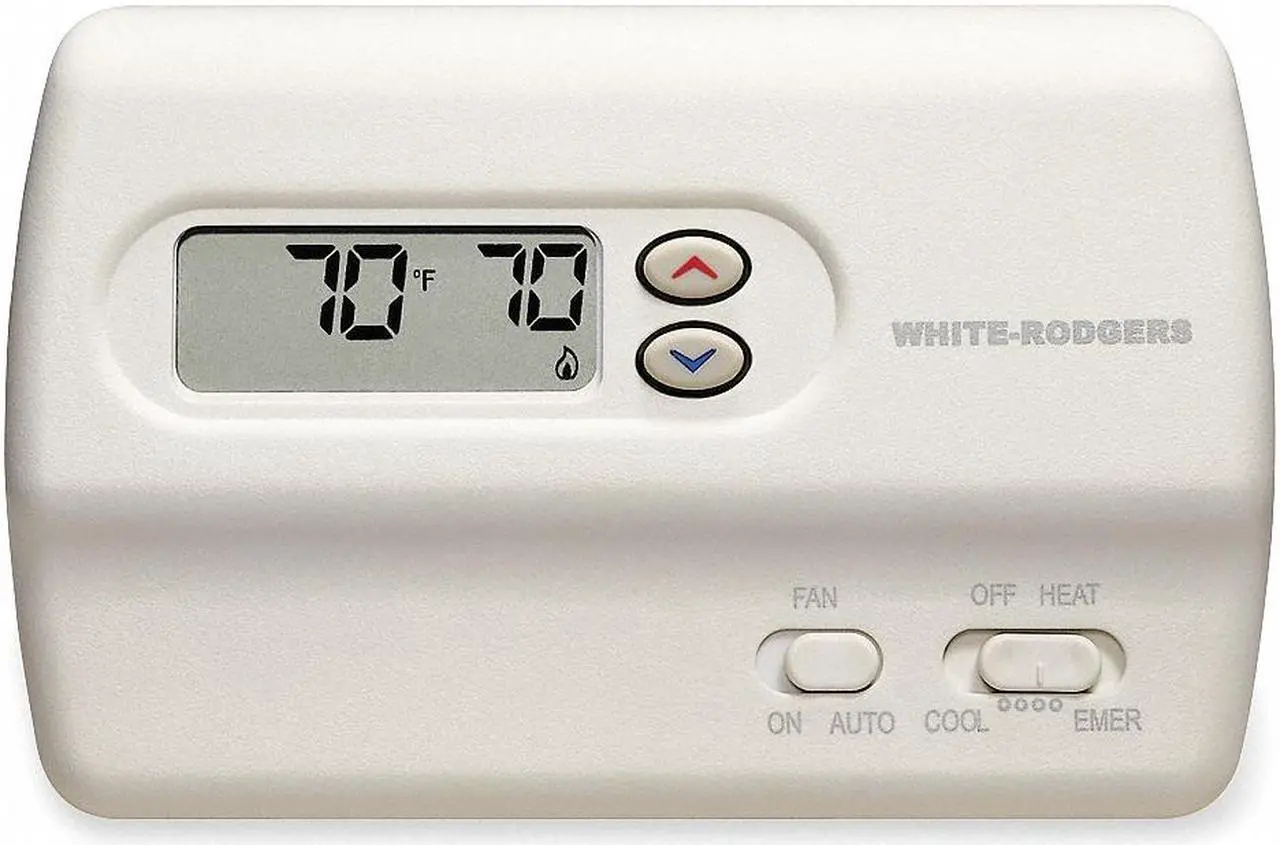 Alt view image 3 of 4 - EMERSON 1F89-211 Classic 80 Series Thermostats , 2 H 1 C, Hardwired , 20/30VAC