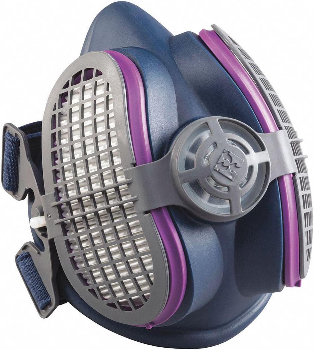 Alt view image 3 of 8 - MILLER ELECTRIC ML00895 Half Mask Respirator, LPR-100, M/L, Single Filter