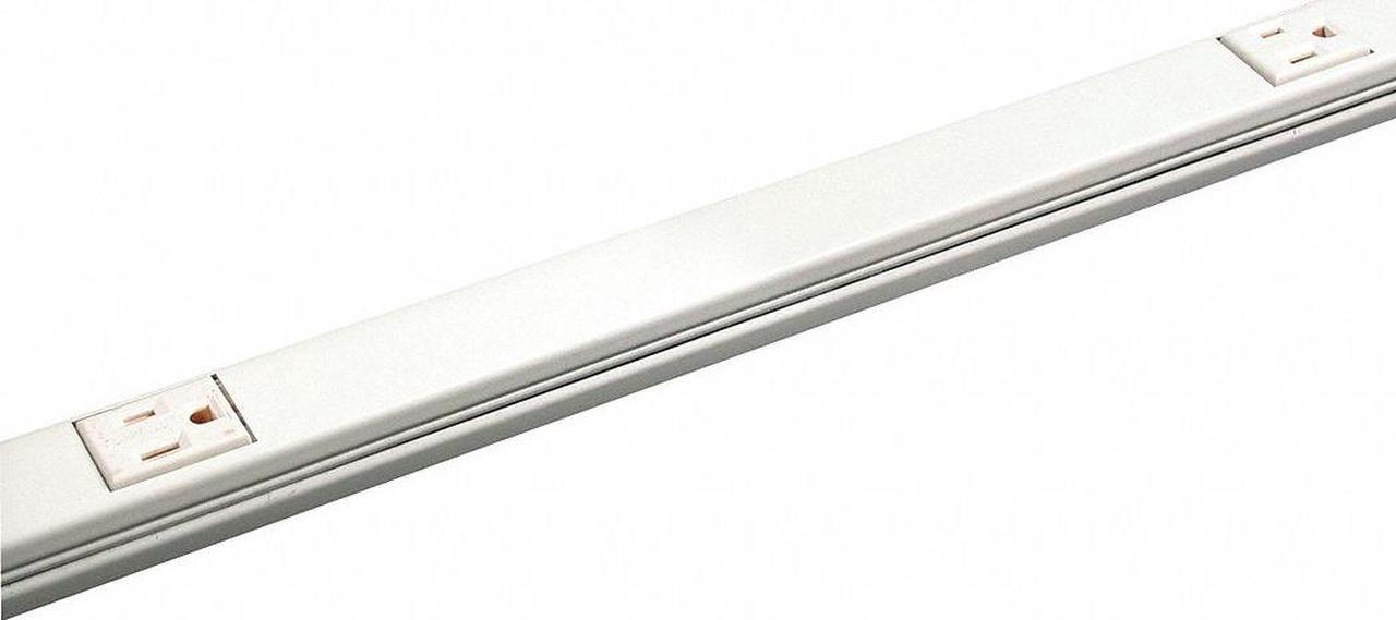 Main image of LEGRAND V20GB612 Prewired Raceway,6 Outlets,12 In. D