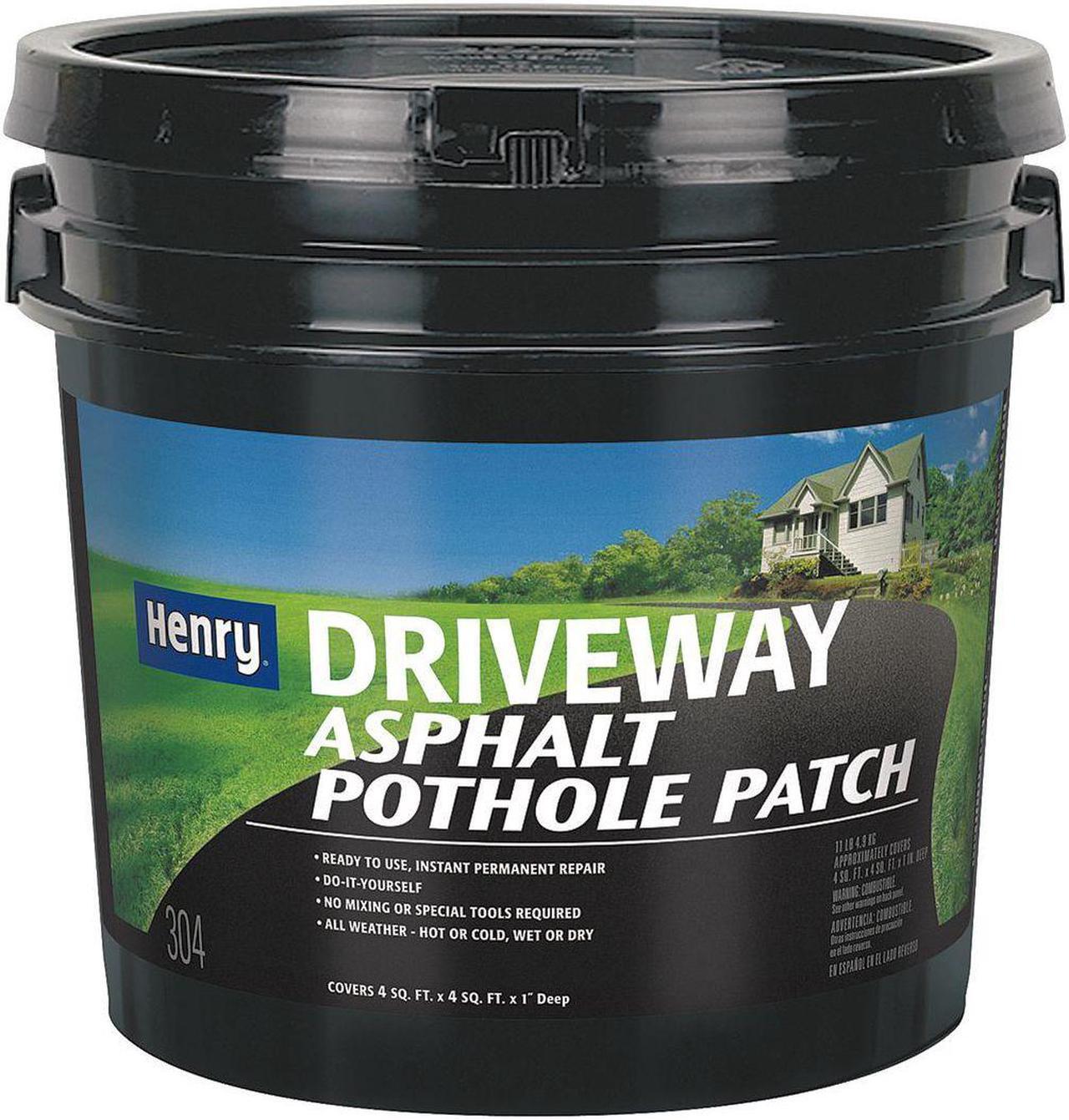 Alt view image 2 of 3 - HENRY HE304044 11 lb. Blacktop Patch, Flat Finish, Black, Solvent Base