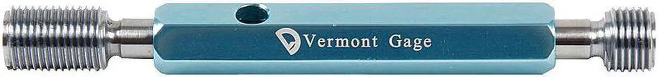 Main image of VERMONT GAGE 301133040 Go/No Go Plug Gage Assy,3/8-16 UNC 2B