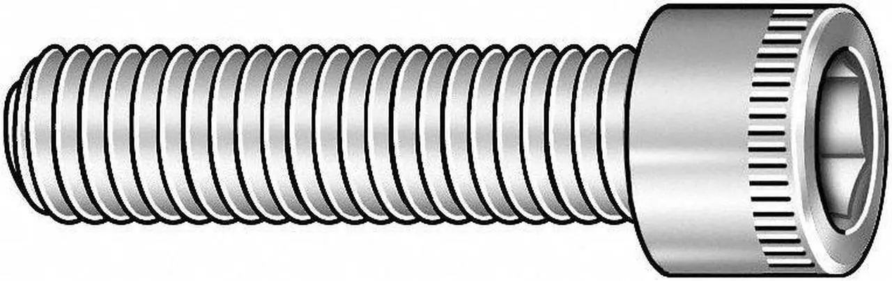 Alt view image 4 of 6 - Kerr Lakeside 25C62KCS .25 - 20 x .62 in. Standard Socket Head Cap Screw - Black Oxide, 100 Pieces