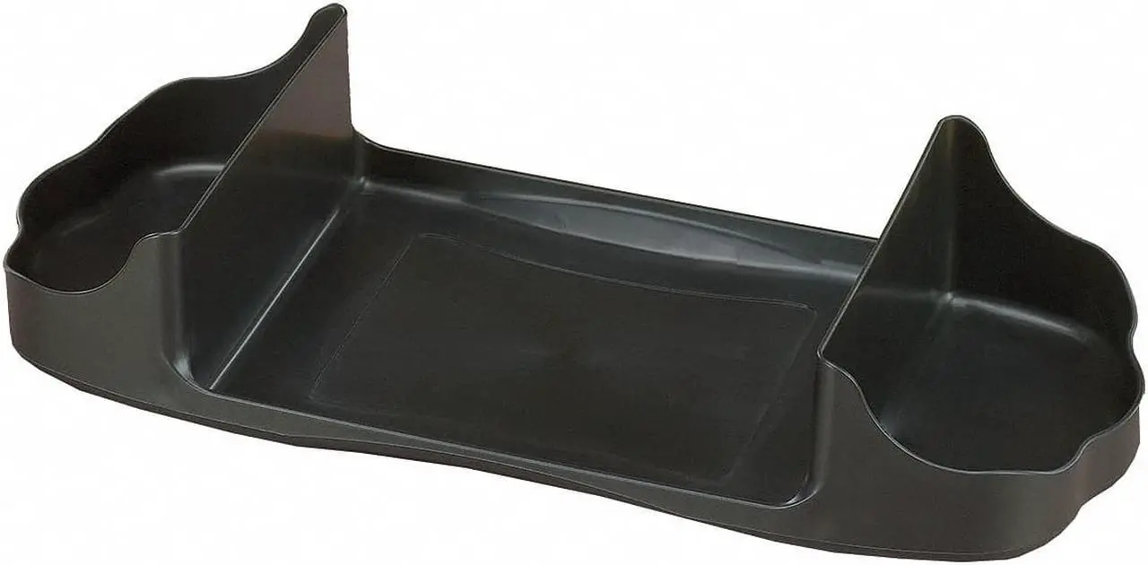 Main image of San Jamar Countertop Dispenser Caddy, Full Fold Black  Plastic  H400CTBK