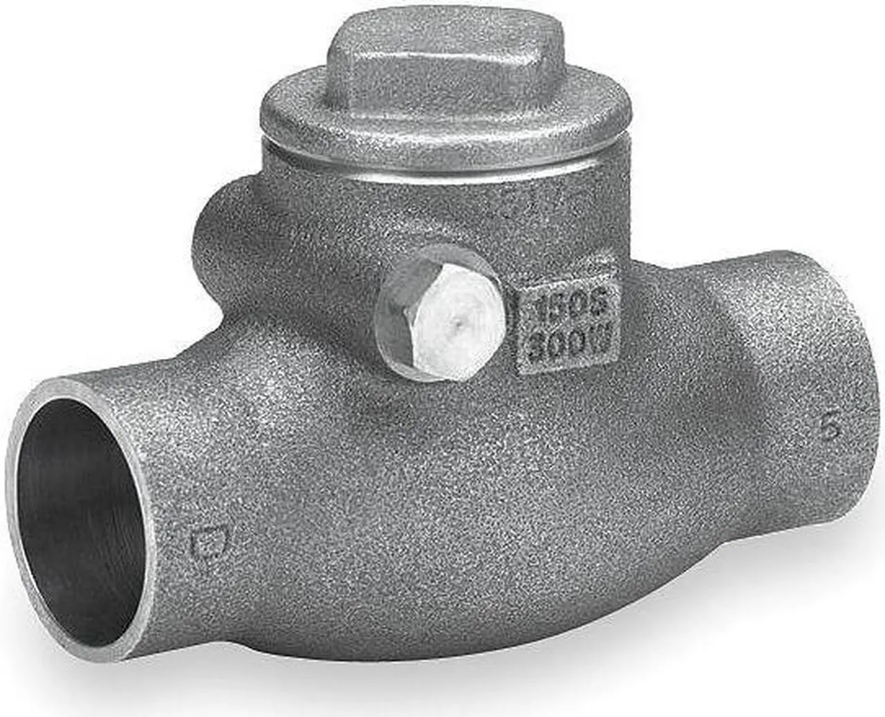 Alt view image 2 of 2 - MILWAUKEE VALVE 1509 1-1/2 1-1/2" Solder Bronze Swing Check Valve